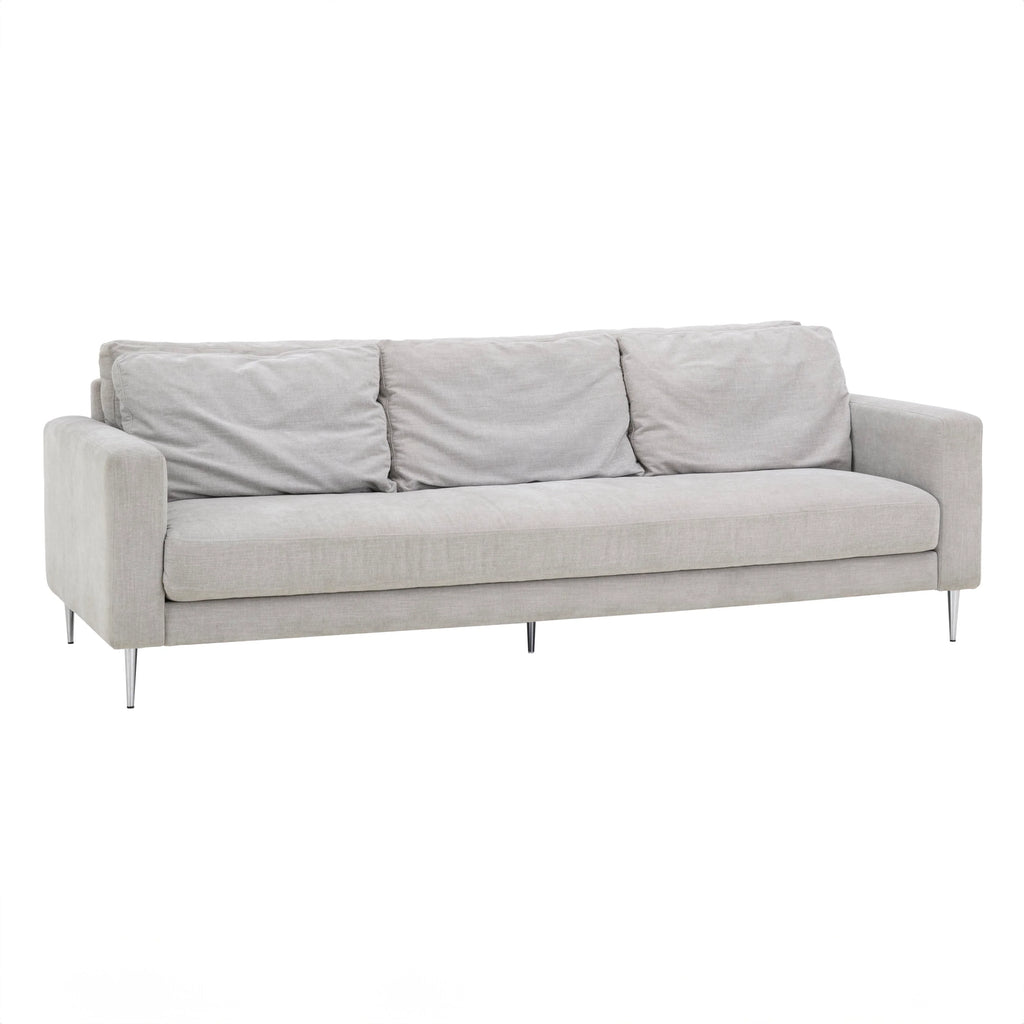 Vari 90" Textured Performance Velvet Lounge Sofa