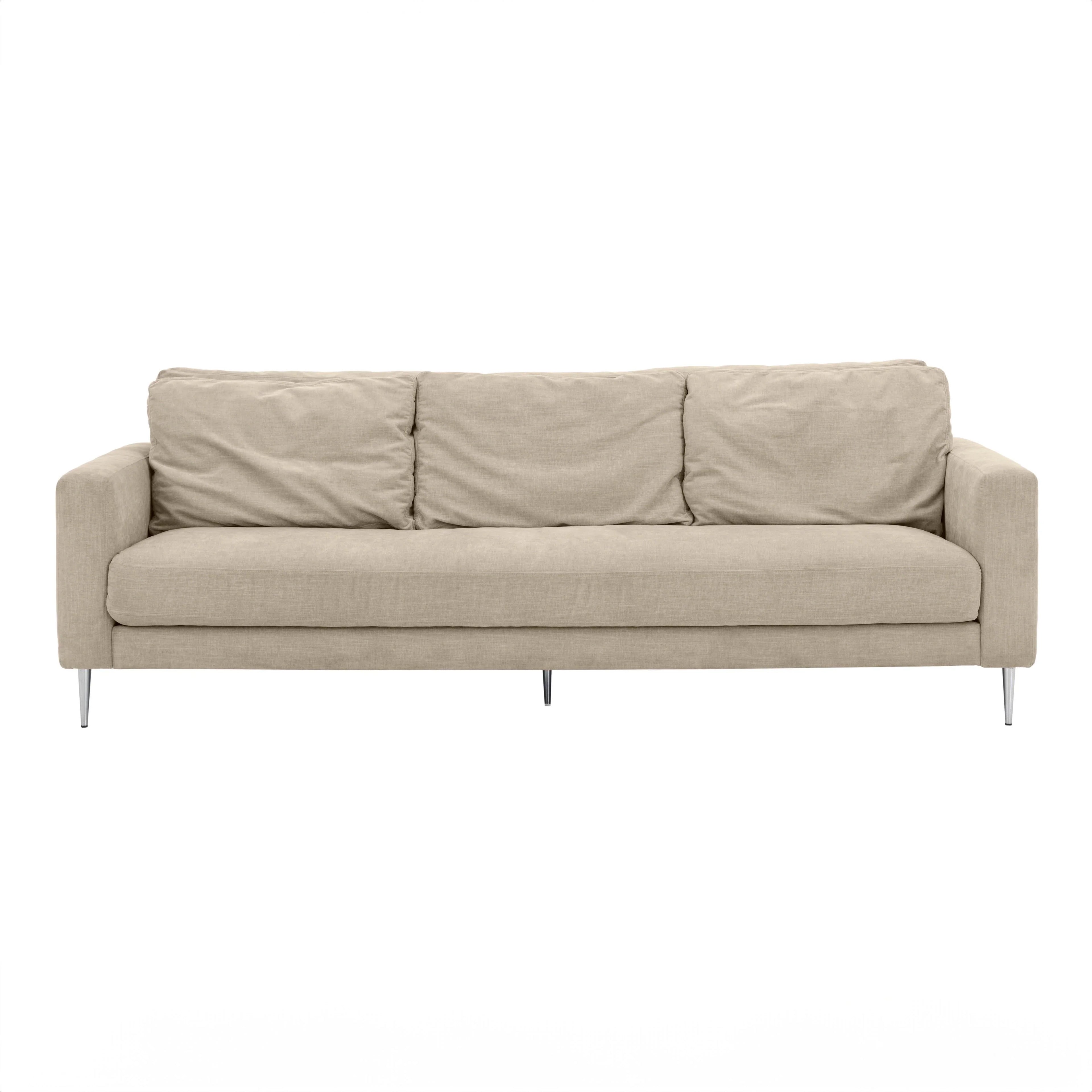 Vari 90" Textured Performance Velvet Lounge Sofa