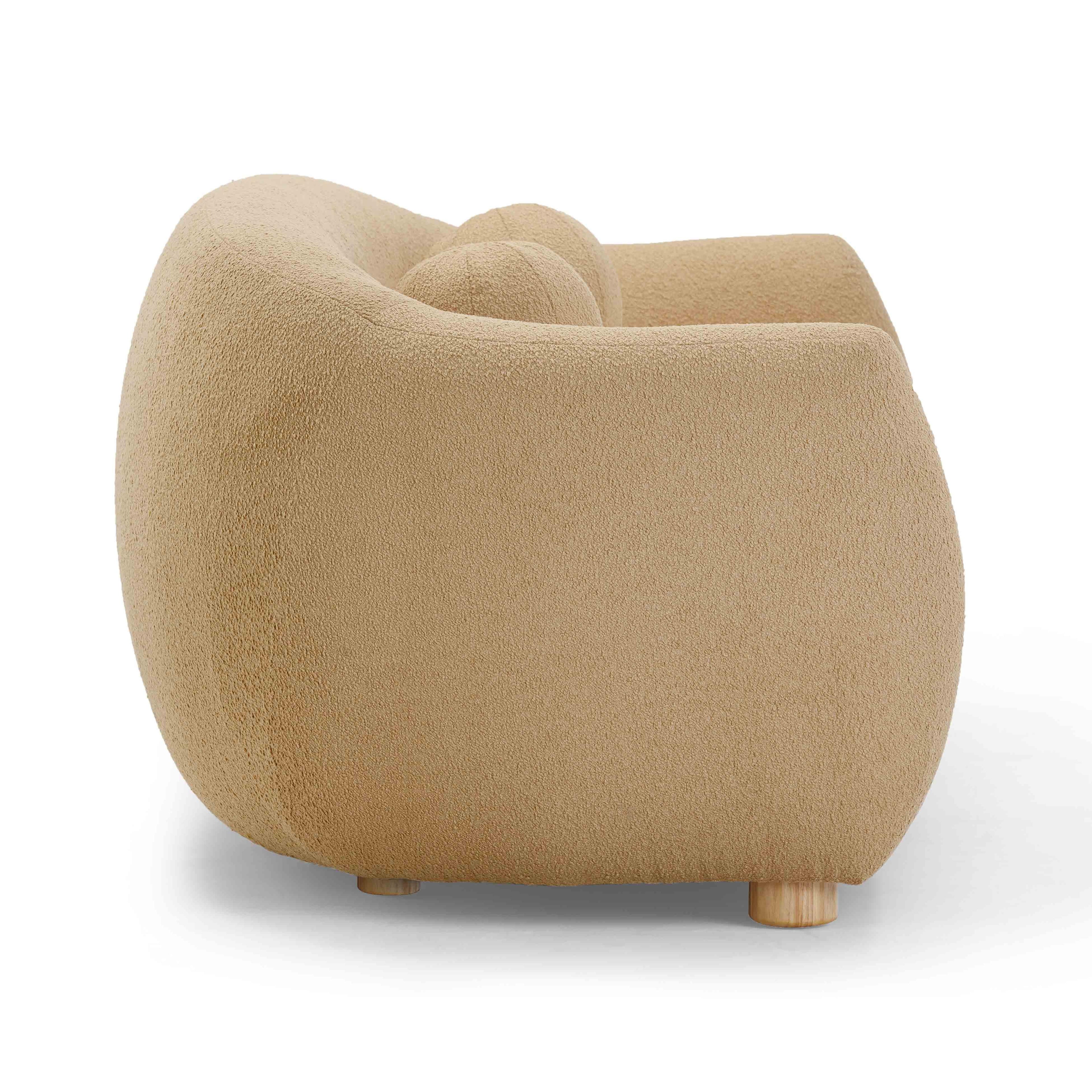 Judy 80" Contract-Grade Boucle Sofa