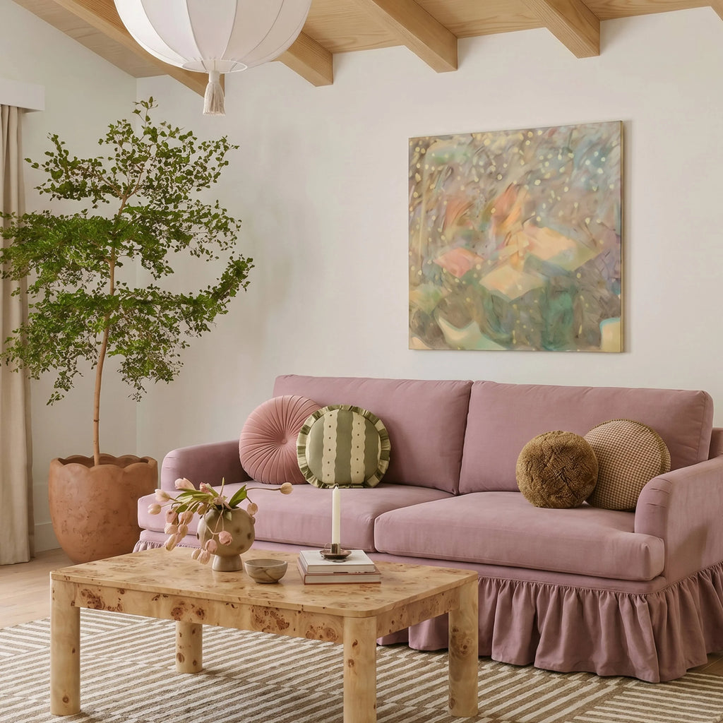 Gertrude 90" Upcycled Performance Fabric Sofa