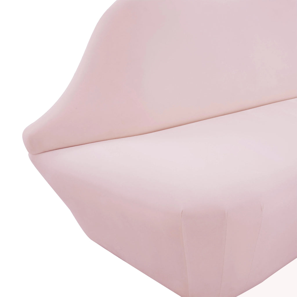 Lips 68" Performance Velvet Settee