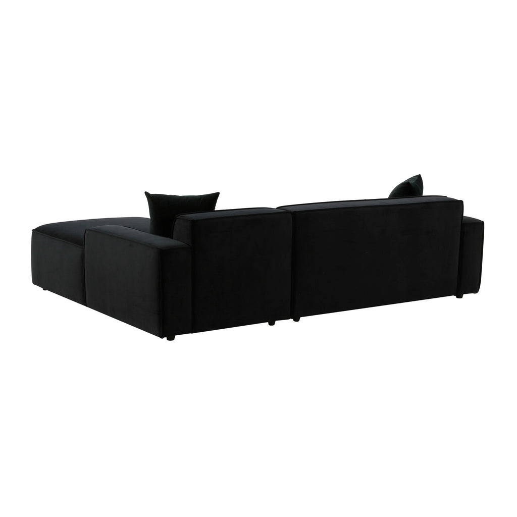 Olafur 2-Piece Performance Fabric L-Shaped Sectional