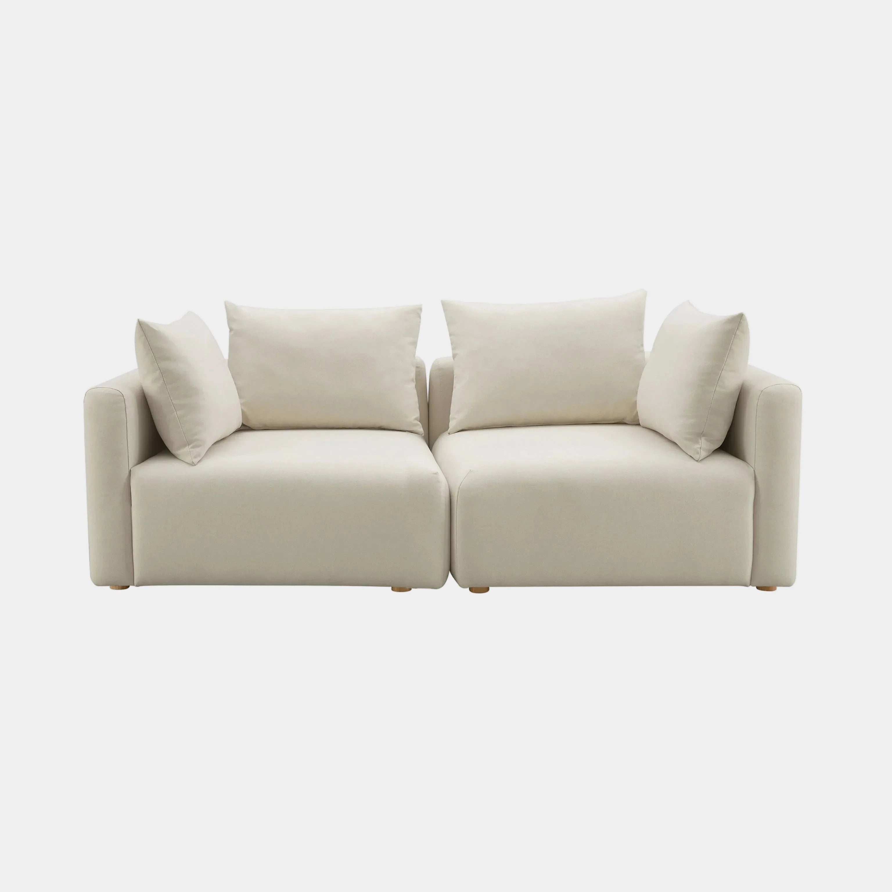 Hangover 81" Modular Loveseat