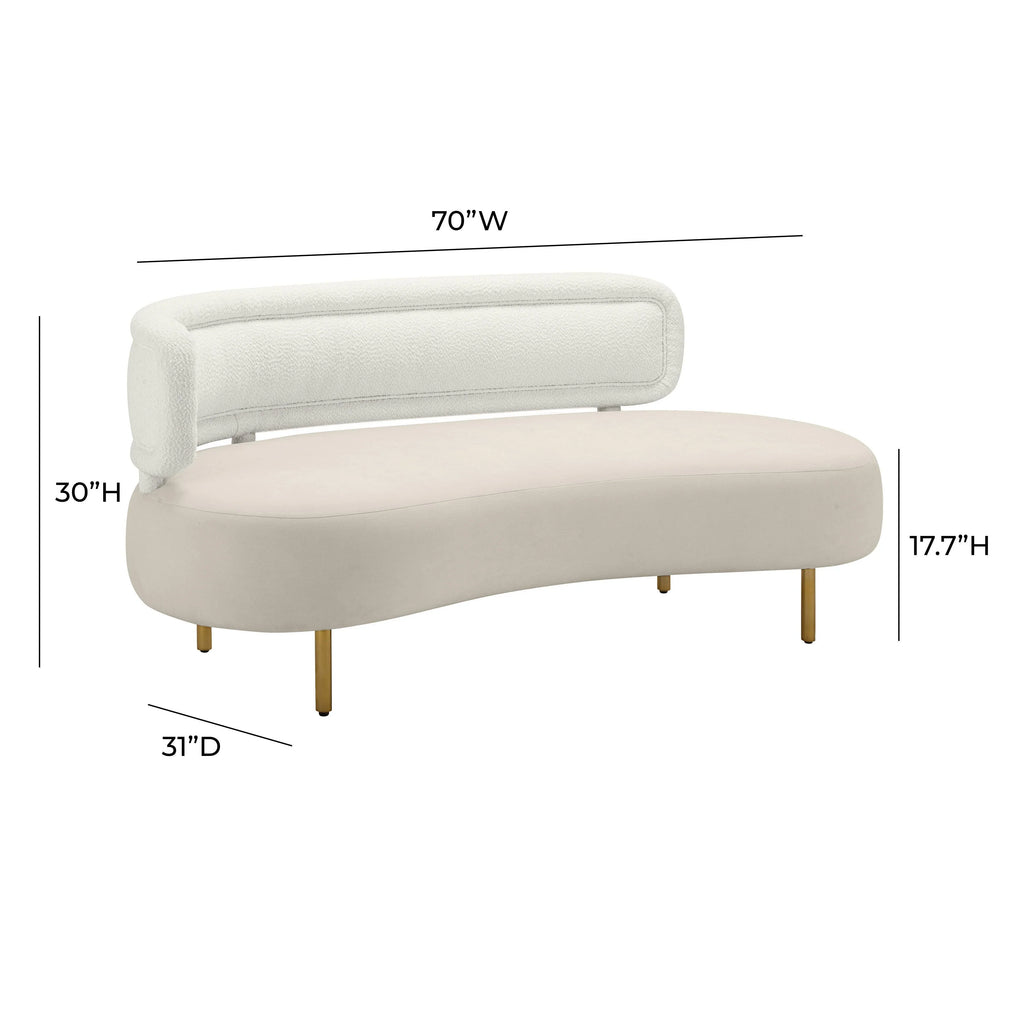 Tischa 70" Performance Fabric Sofa