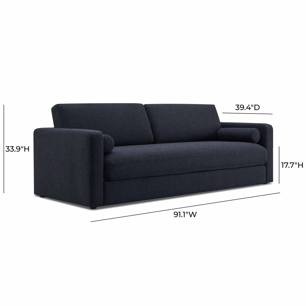 Ryan 91" Performance Boucle Sofa Bed