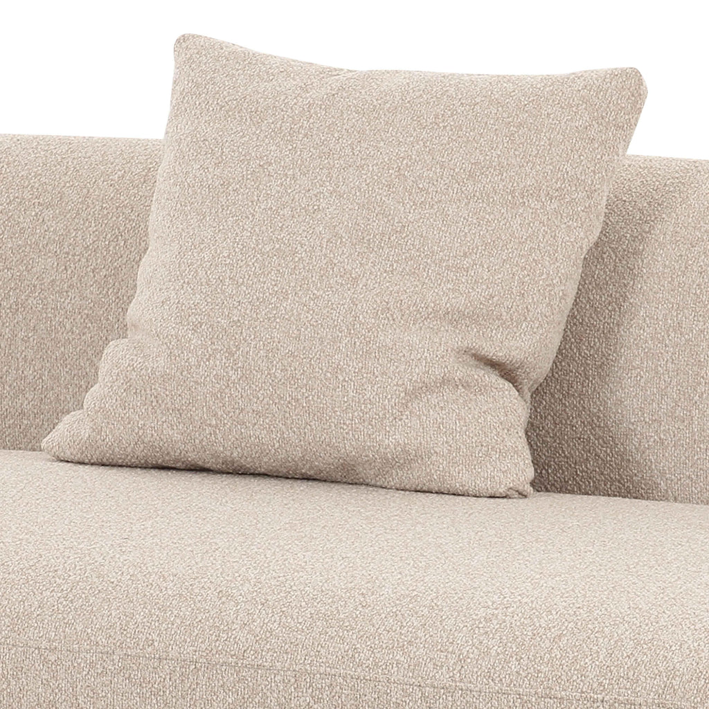 Sylvie 54" Cream Performance Boucle Armless Loveseat