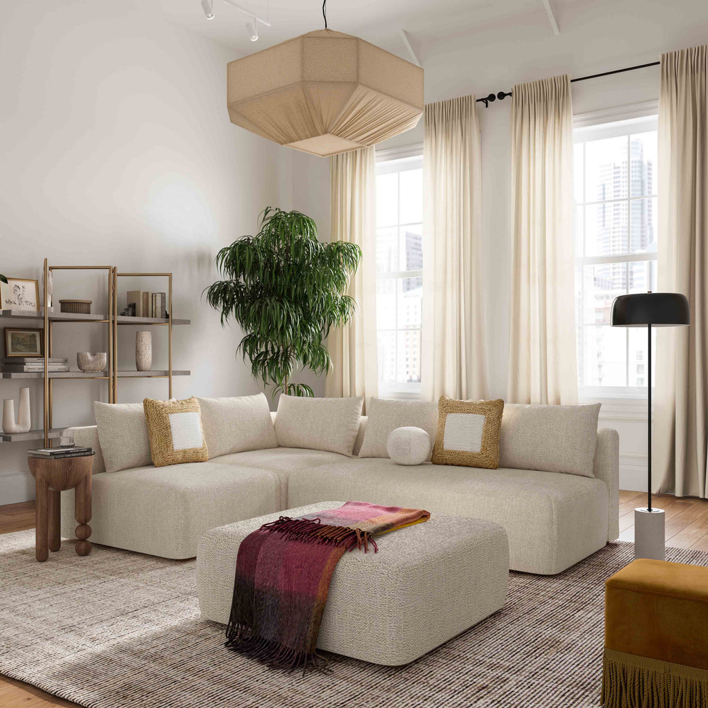 Hangover 64" Armless Loveseat