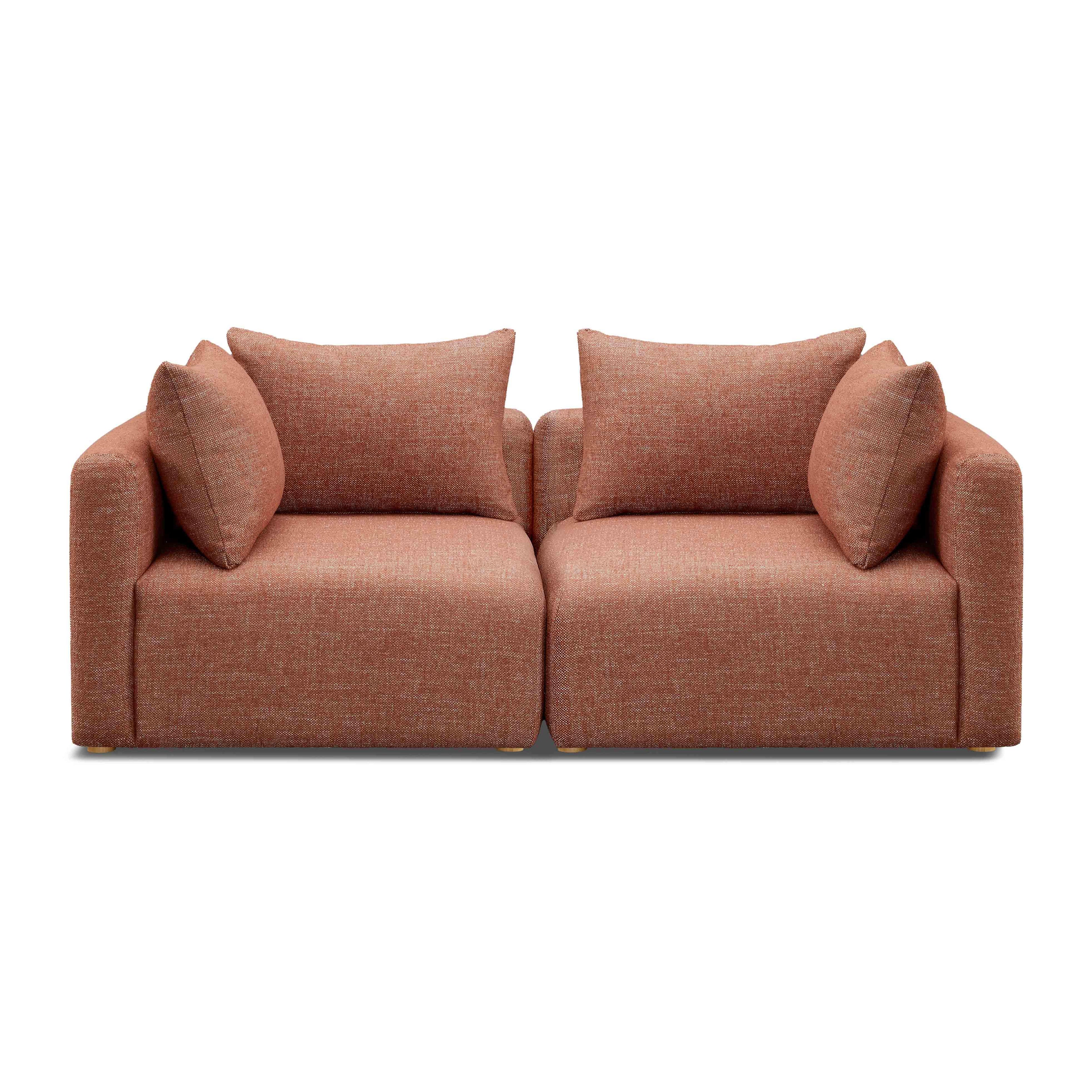 Hangover 81" Modular Loveseat