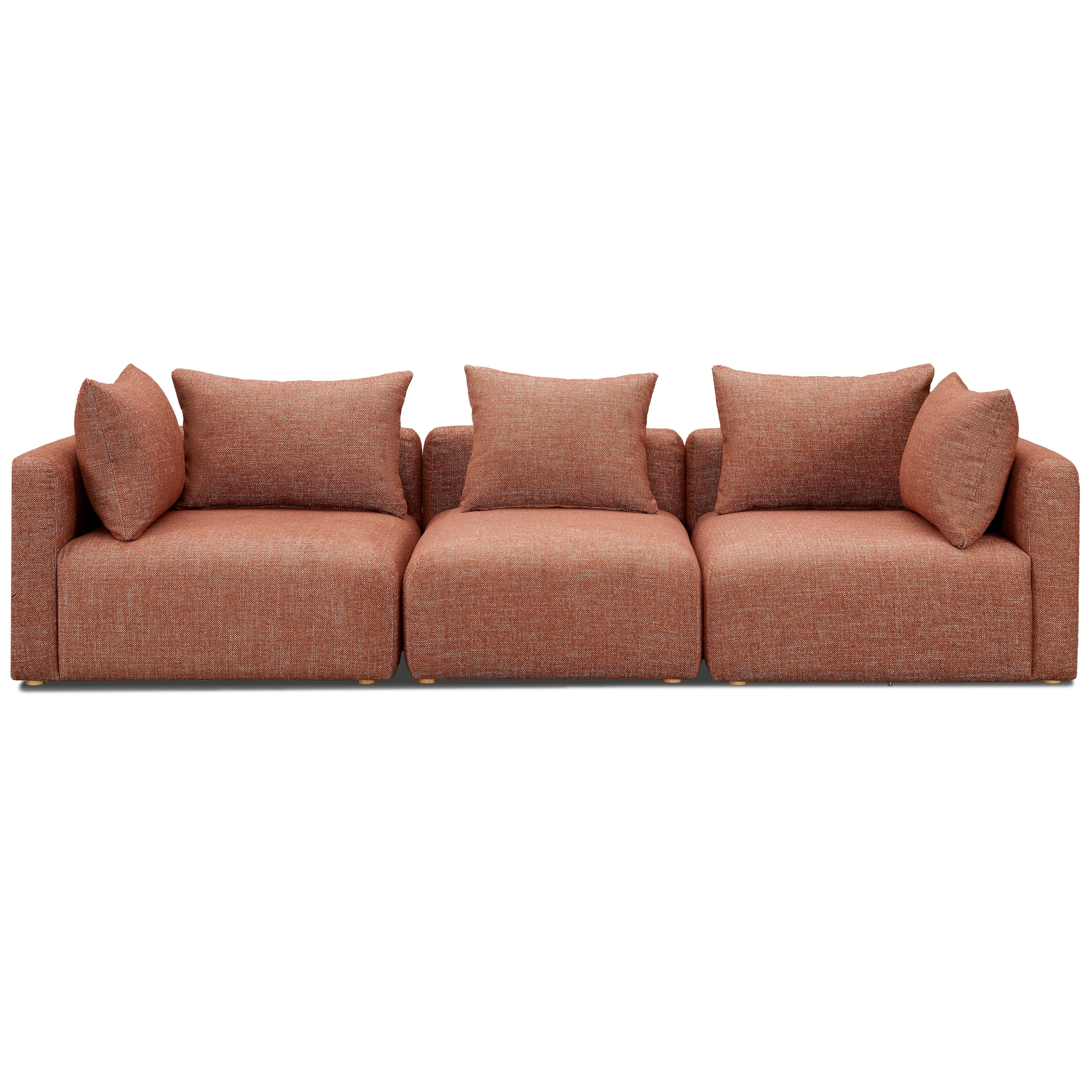 Hangover 112.5" Textured Fabric Sofa