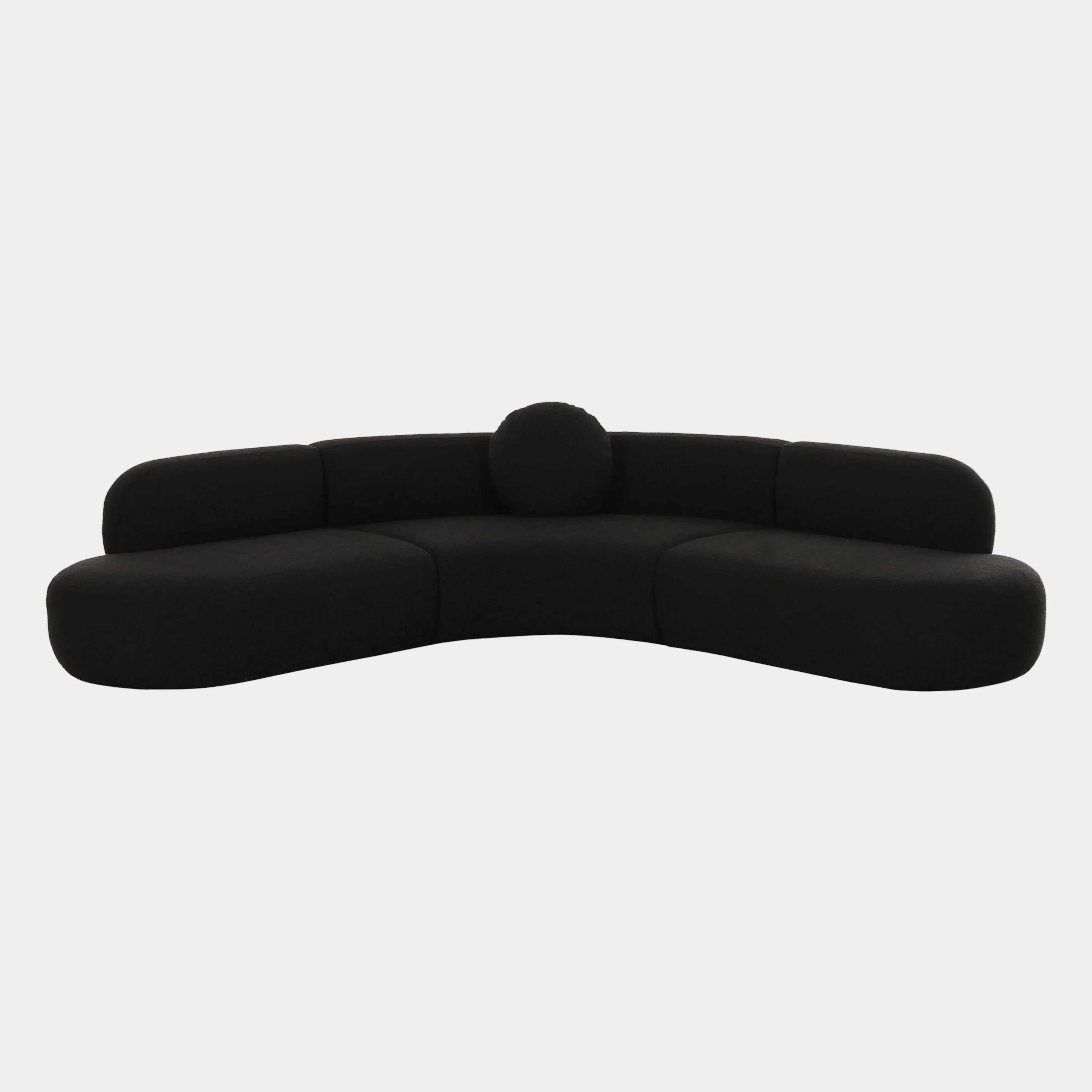 Broohah 3-Piece Performance Fabric L-Shaped Sectional