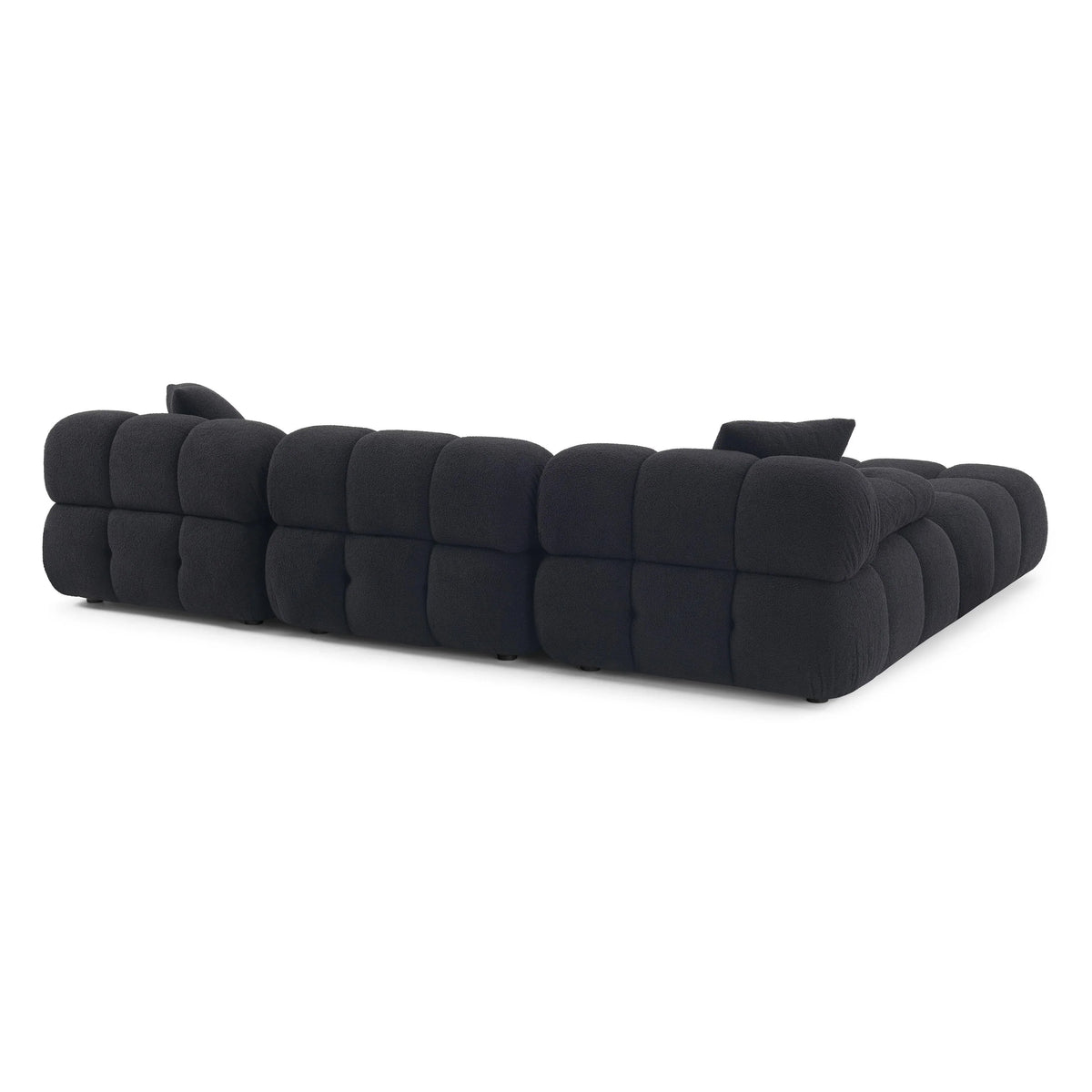 Calliope 4-Piece Performance Vegan Shearling Modular Sectional