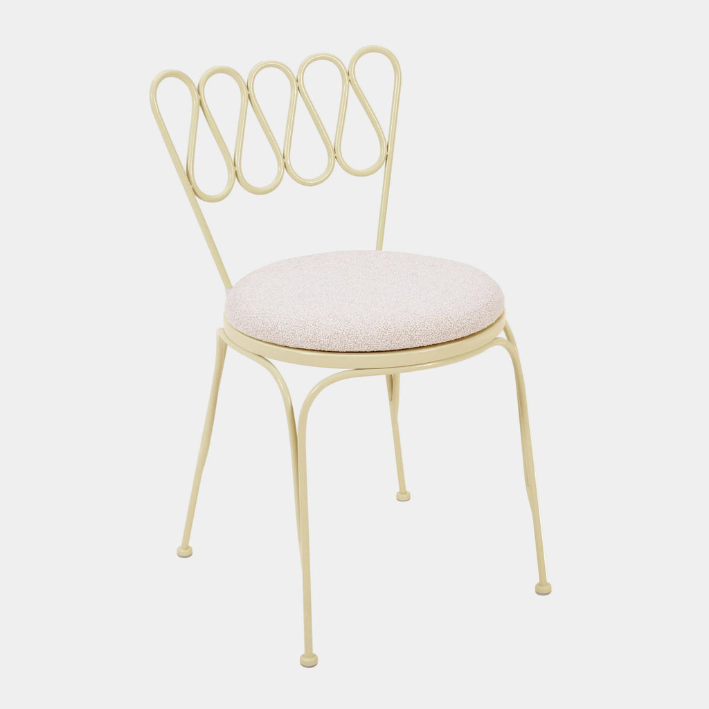Erica Wrought Iron Outdoor Chair