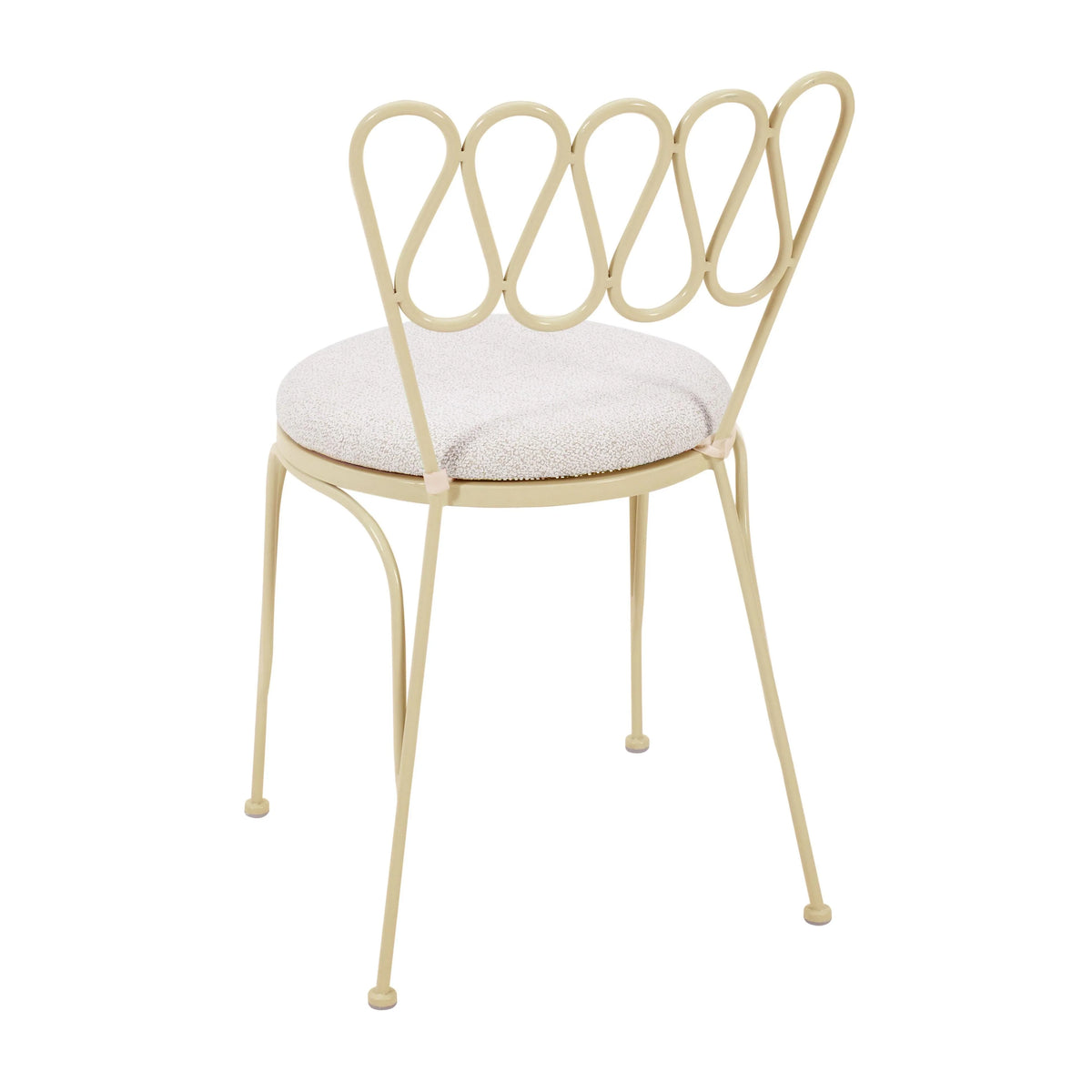Erica Wrought Iron Outdoor Chair