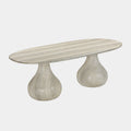 Smooch 87" Concrete Indoor/Outdoor Dining Table