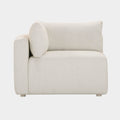 Hangover Cream Performance Fabric Outdoor Modular Corner Chair