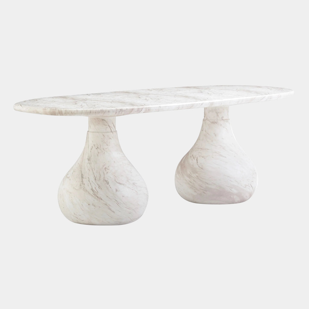 Smooch 87" Concrete Indoor/Outdoor Dining Table