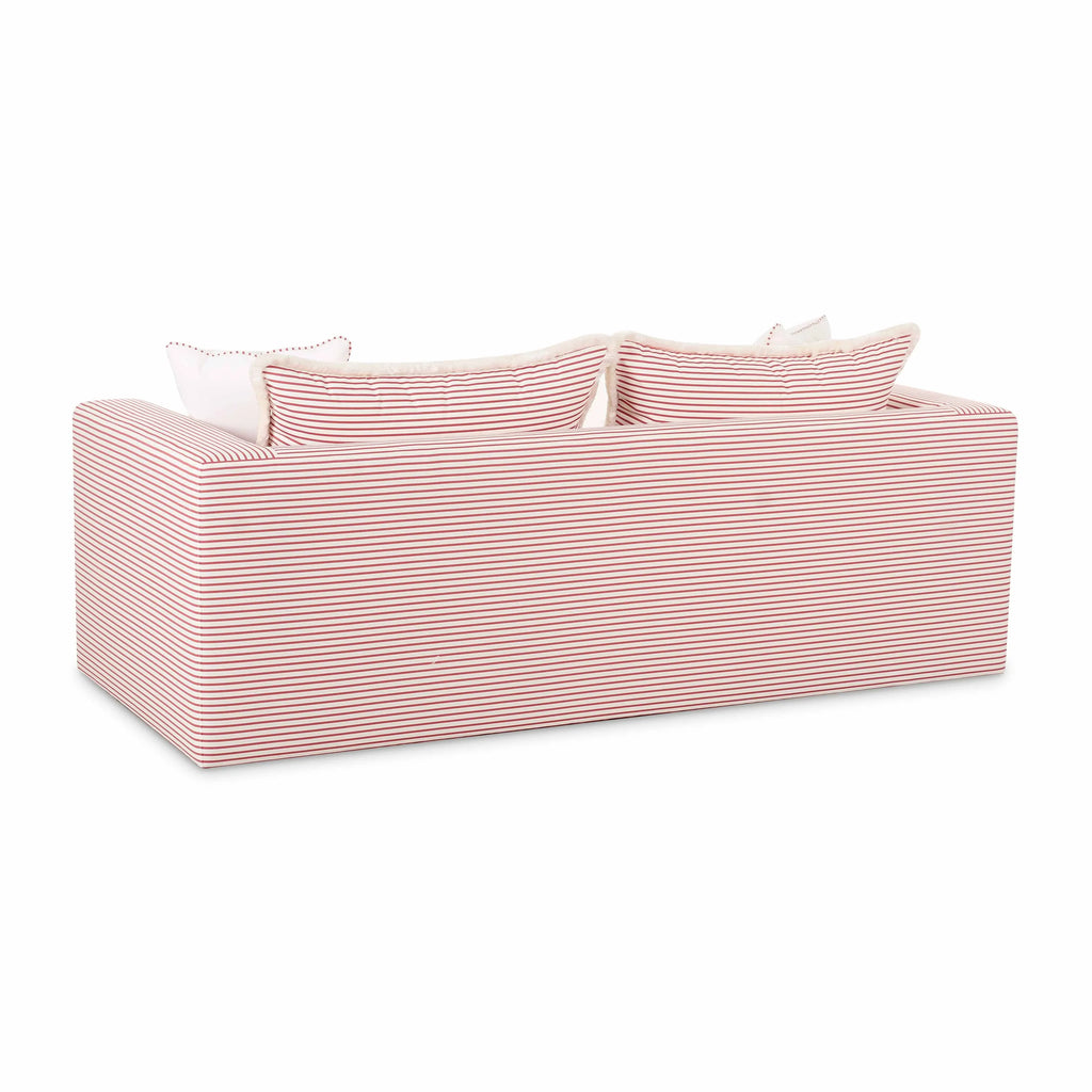 Salty 84.5" Striped Contract-Grade Indoor/Outdoor Sofa