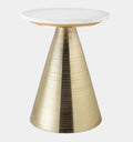 Tempo Marble Round Side Table