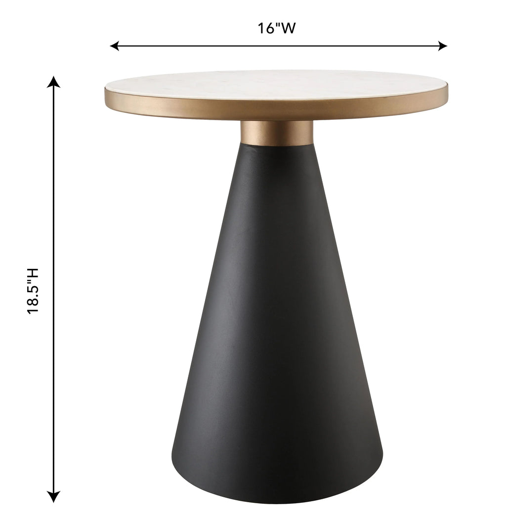 Richard Marble Round Side Table