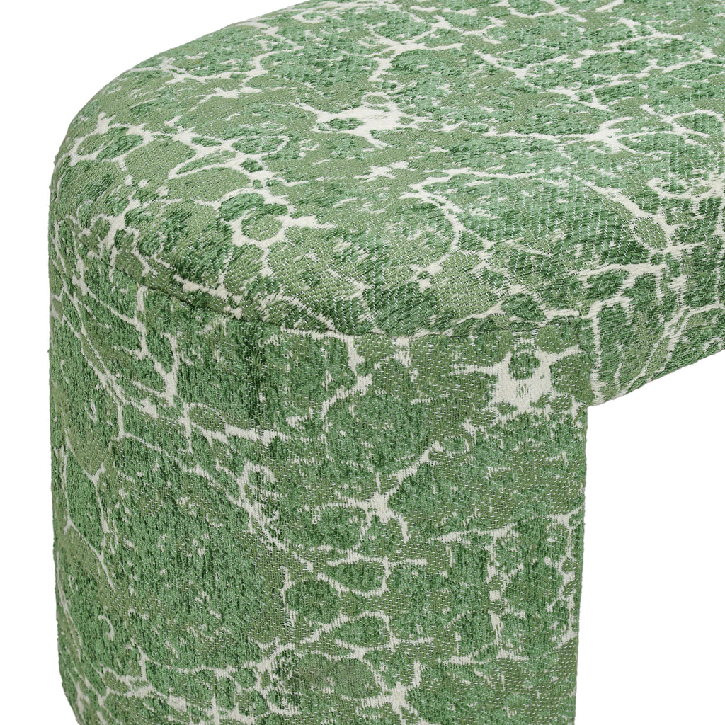 Greenspace 39" Rounded Upholstered Bench