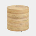 Matea Natural Rattan Arch Side Table