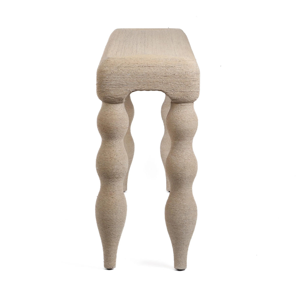 Vicky 68" Natural Woven Seagrass Console Table