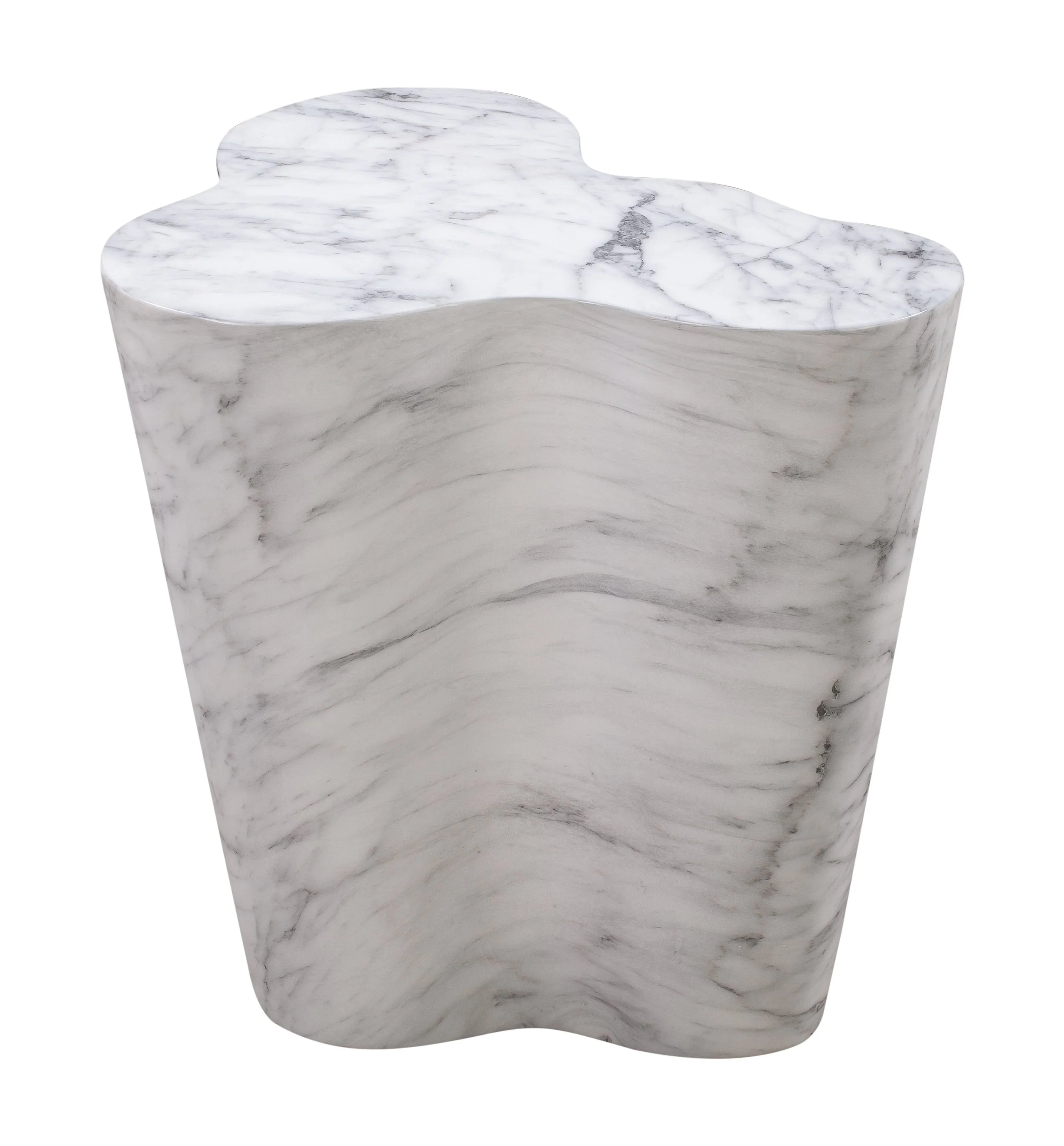 Slab Concrete Indoor/Outdoor Side Table (18"-22")