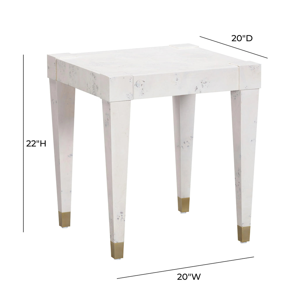 Brandyss Burl End Table