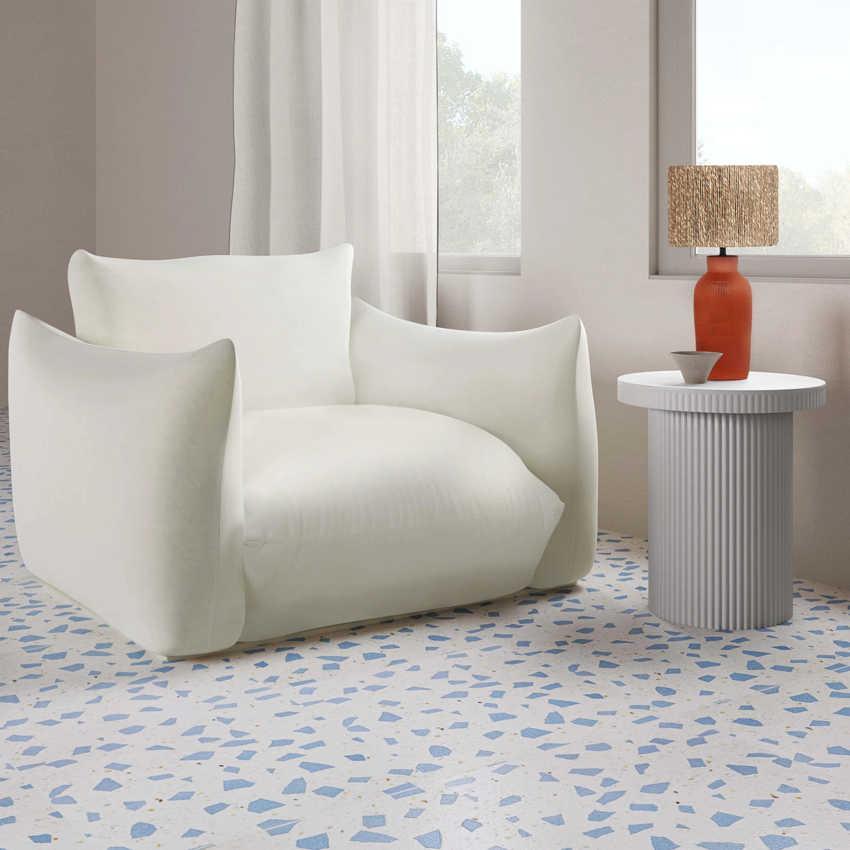Darcy Concrete Indoor/Outdoor Side Table