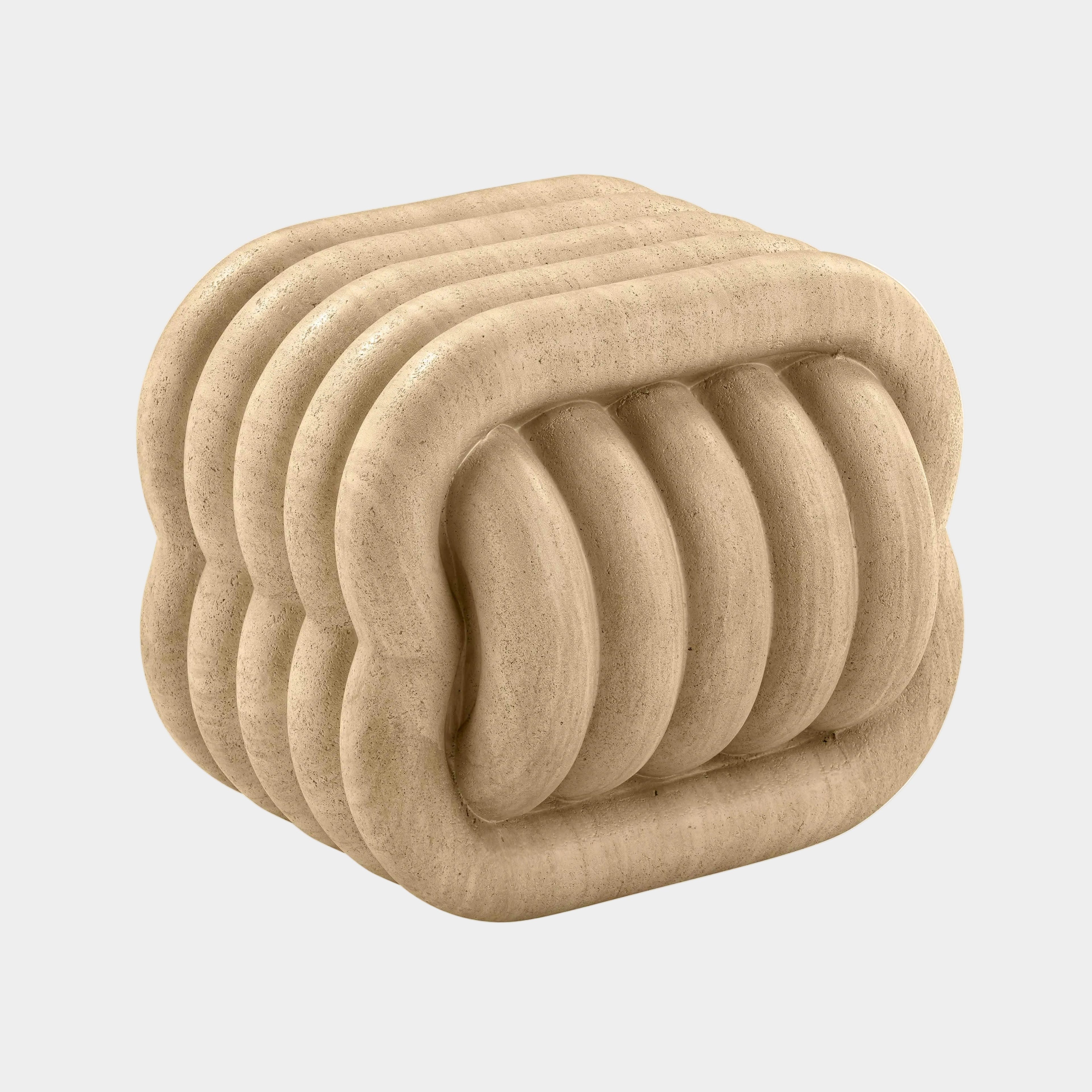Love Knot Concrete Indoor / Outdoor Accent Stool