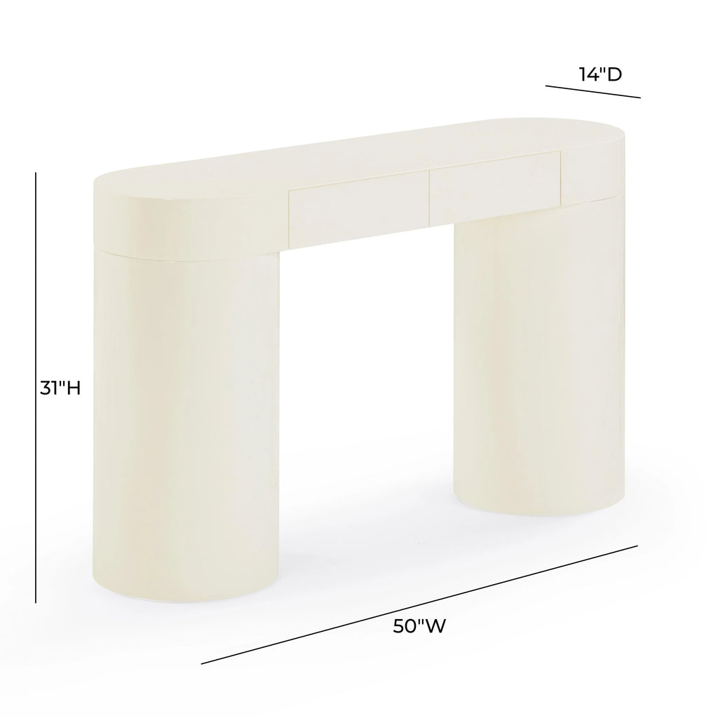 Mira 50" High Gloss Console Table