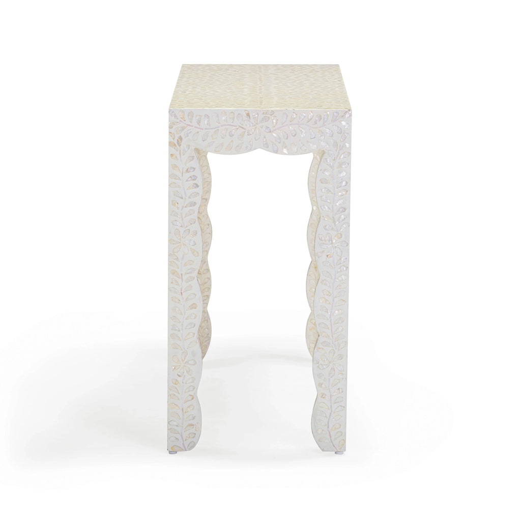 Piara 43" Natural Capiz Shell Console