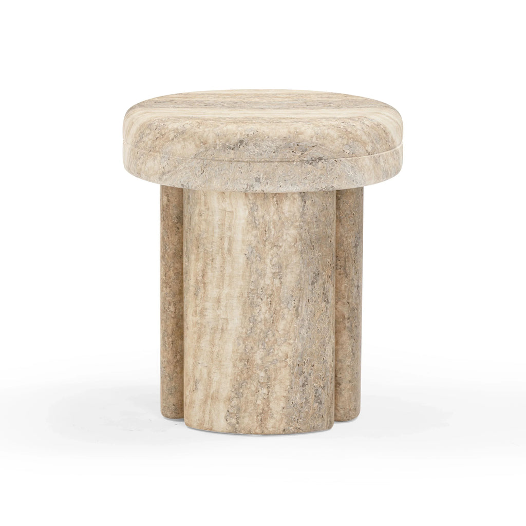 Sheila Textured Concrete Indoor / Outdoor Side Table