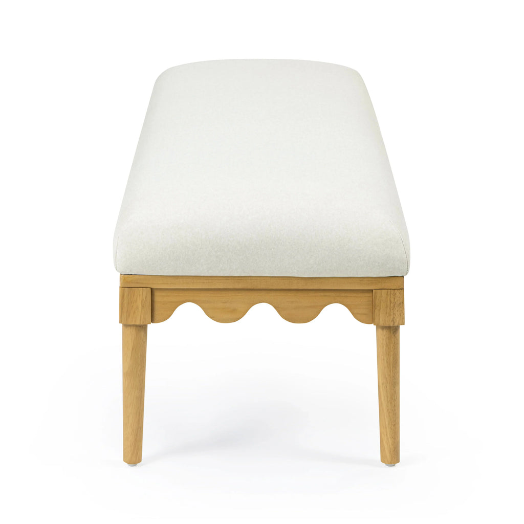 Oodle 56.5" Performance Vegan Mohair Bench