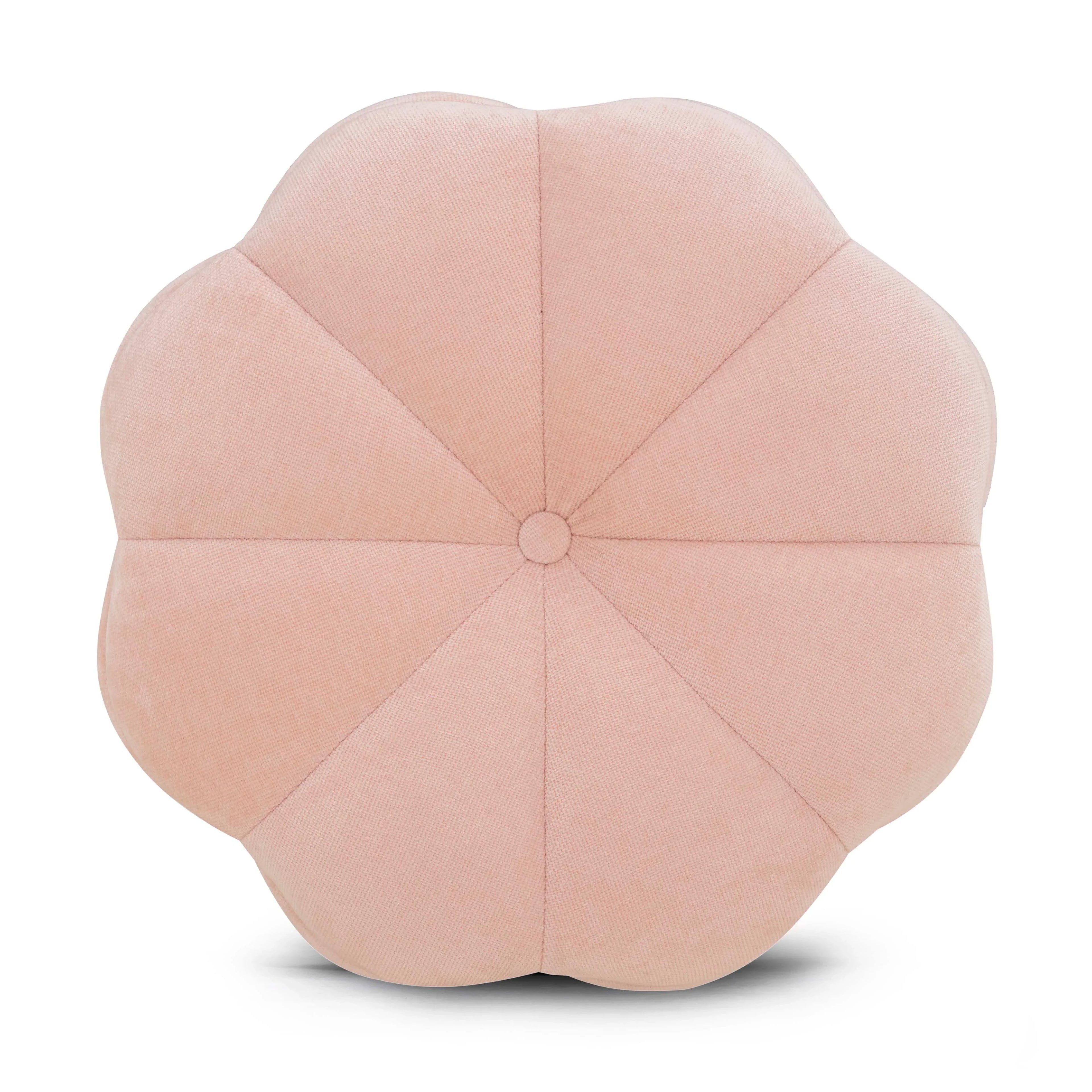 Fleur Textured Performance Velvet Storage Ottoman