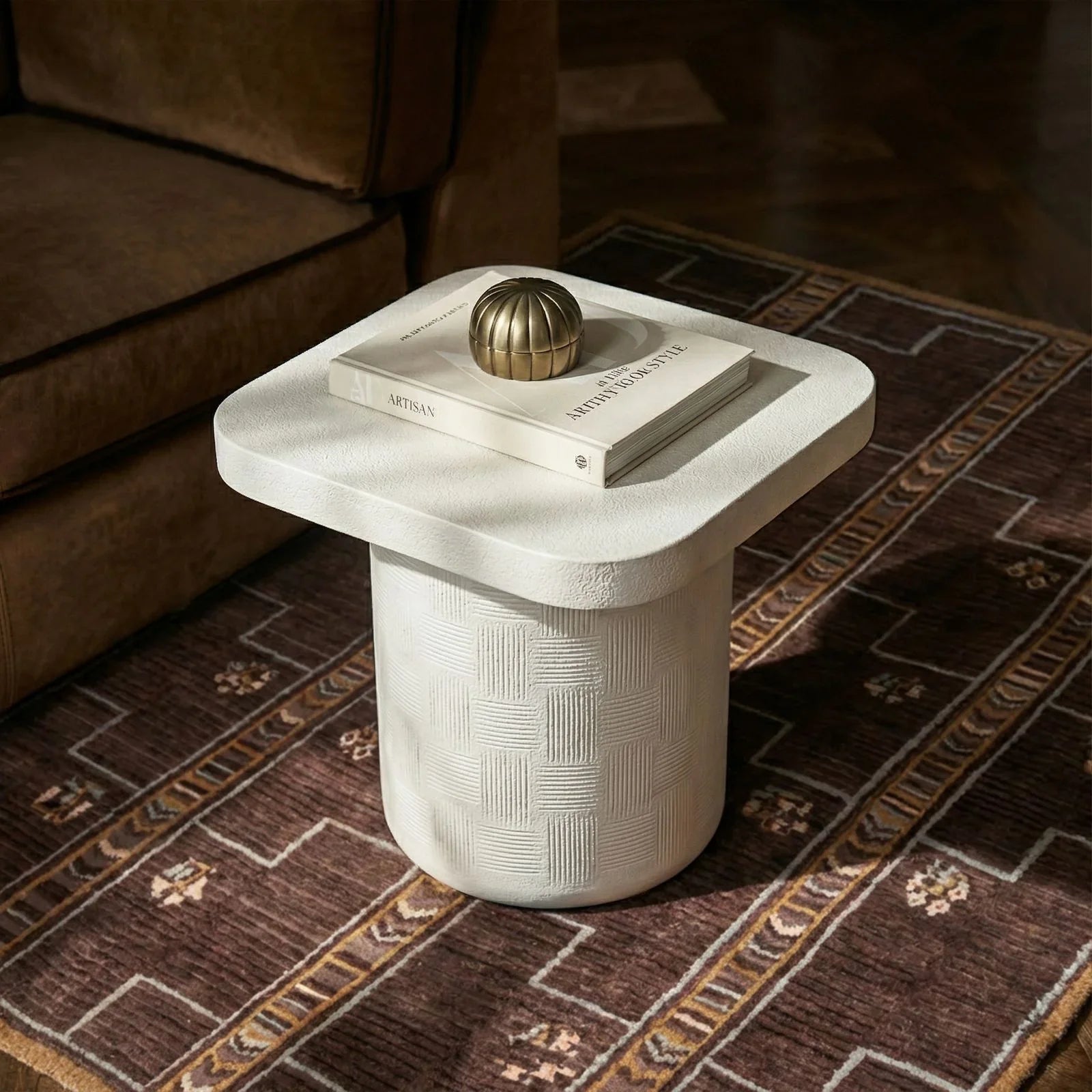 Suraya Indoor/Outdoor Concrete Side Table