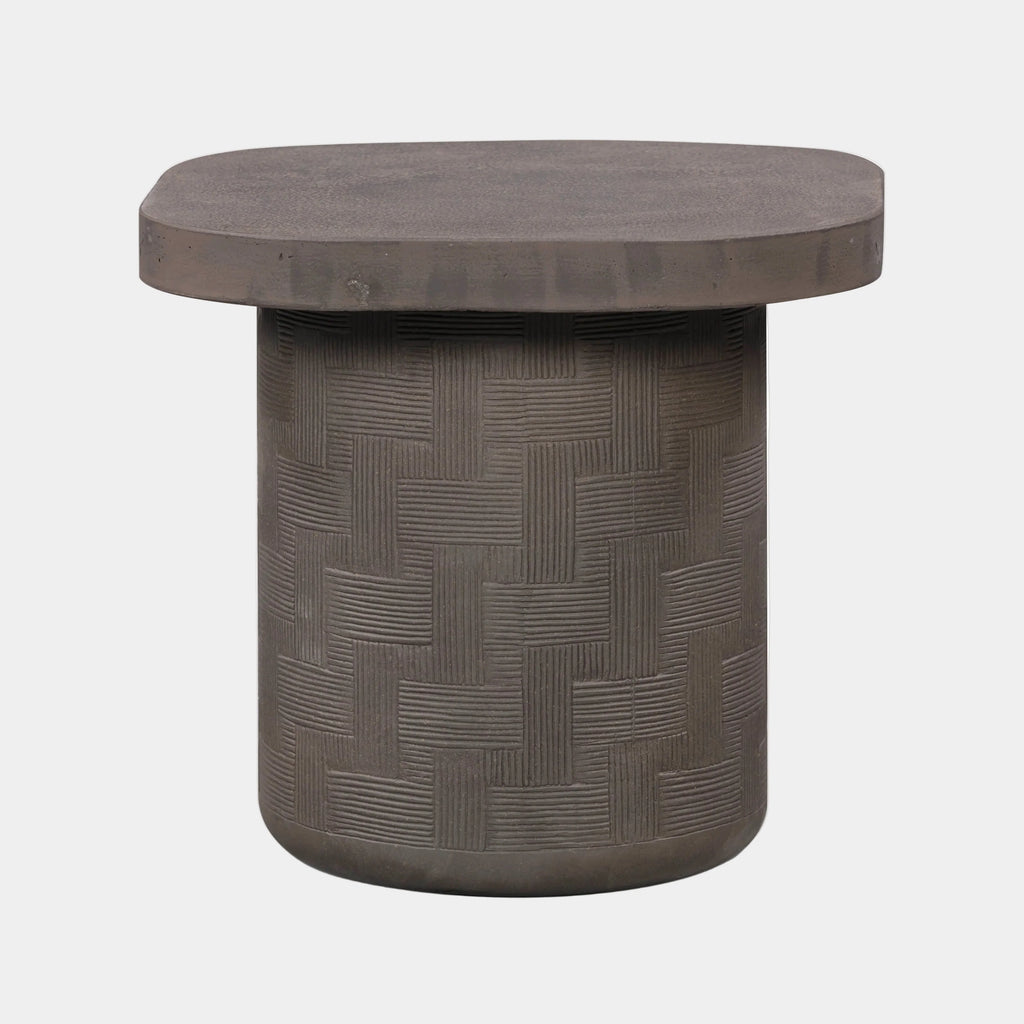 Suraya Indoor/Outdoor Concrete Side Table
