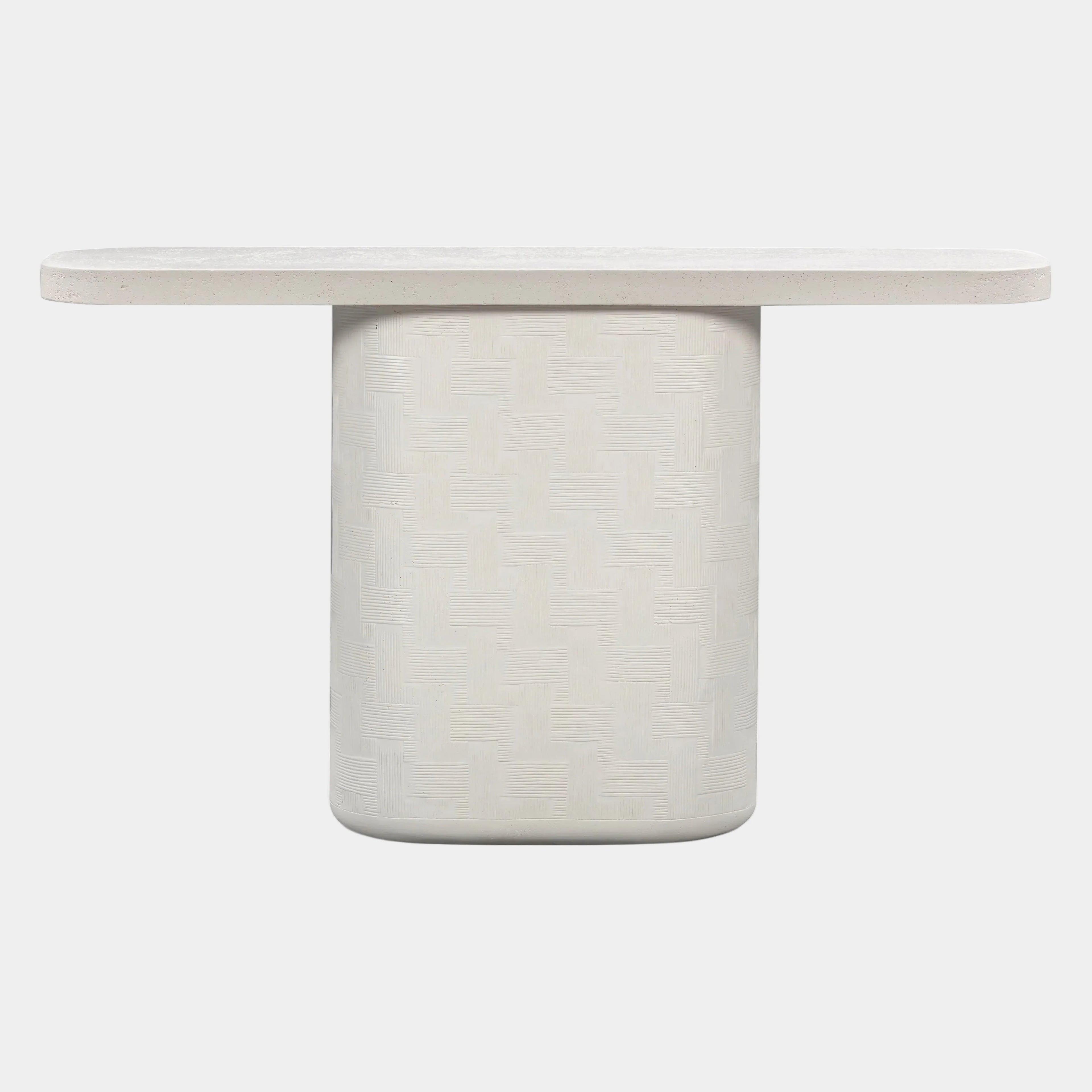 Suraya 55" Indoor/Outdoor Concrete Console Table