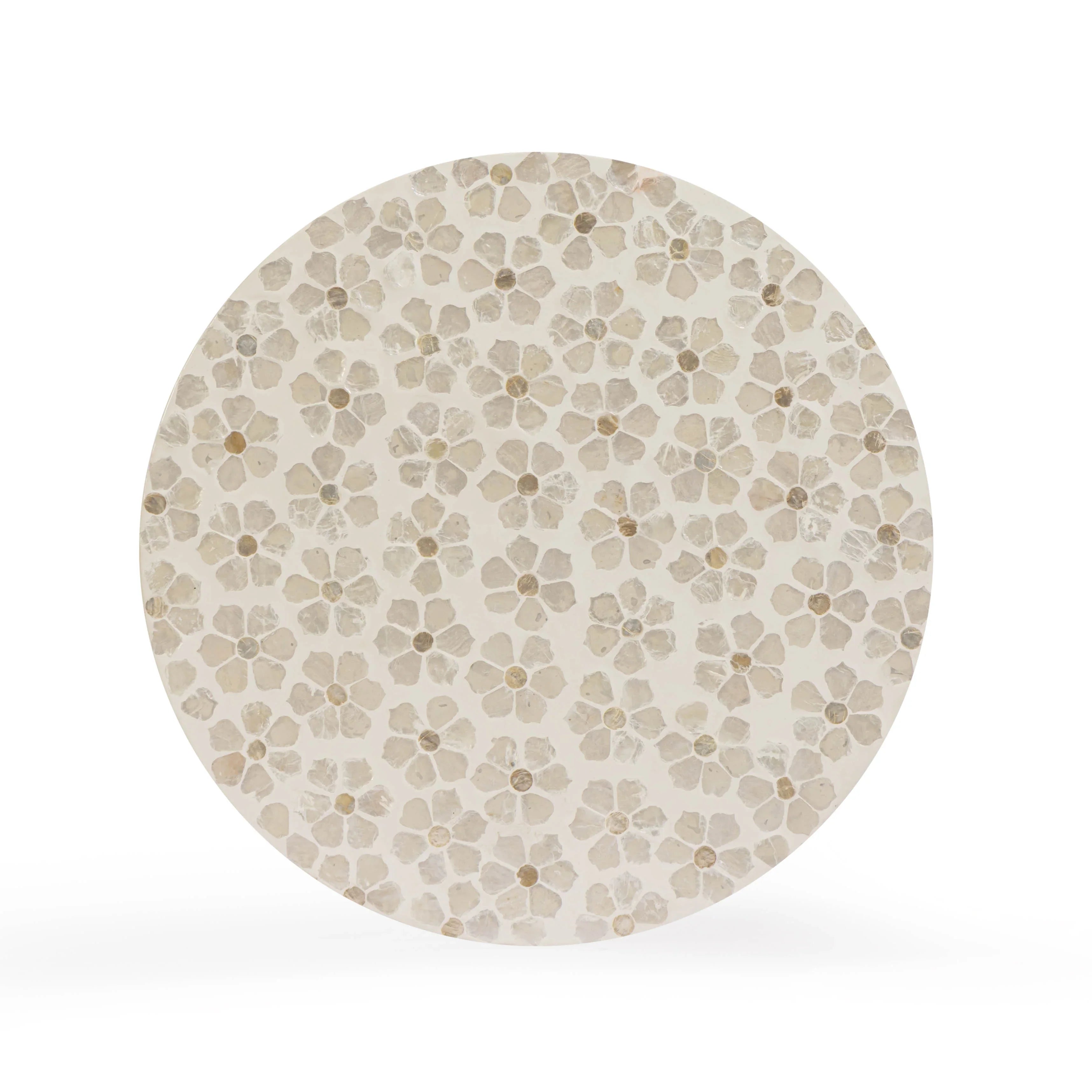 Lorna Capiz Shell Accent Stool