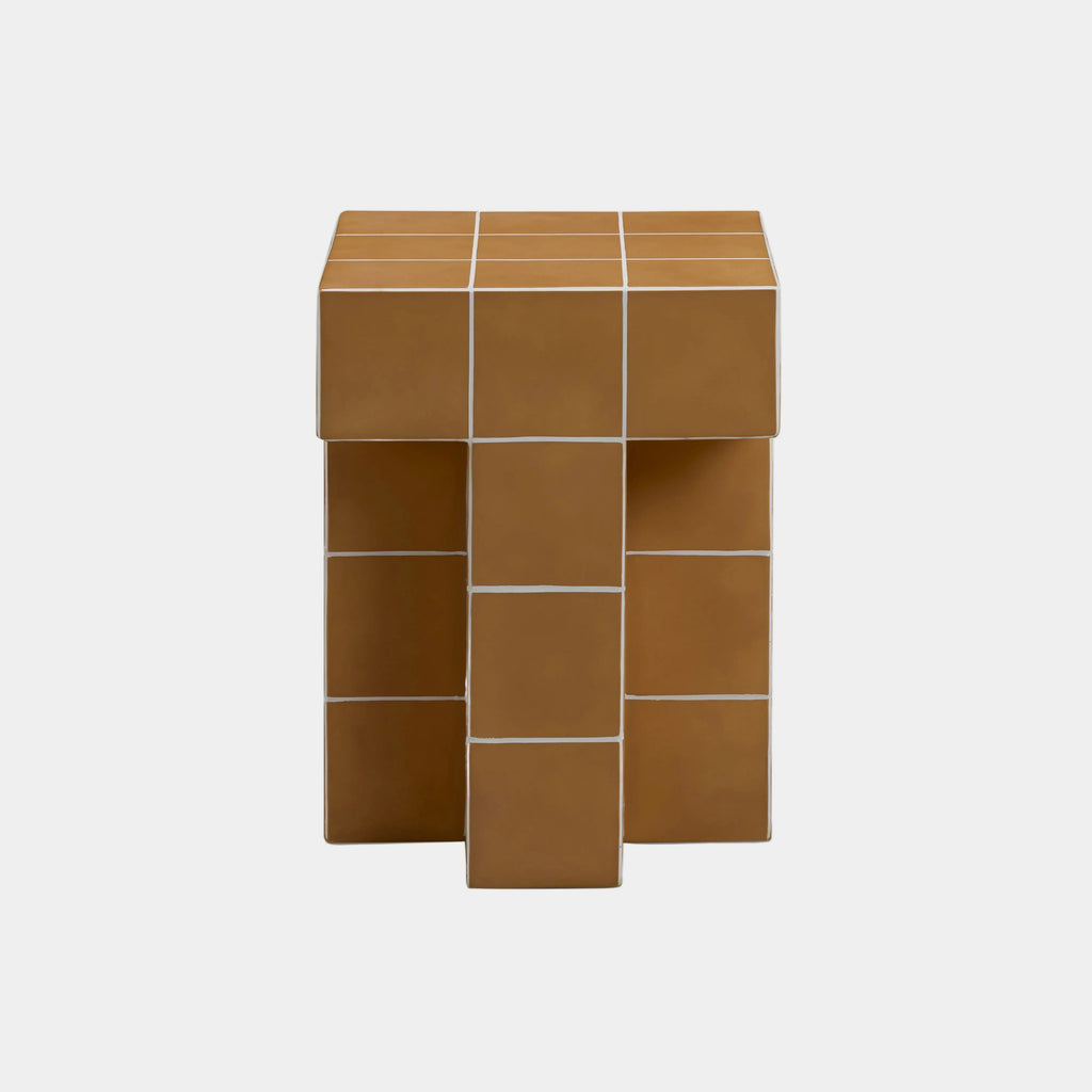Alma Tile Concrete Indoor/Outdoor Side Table