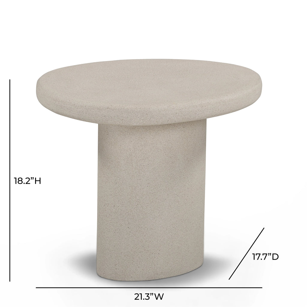 Jade Concrete Indoor/Outdoor Side Table