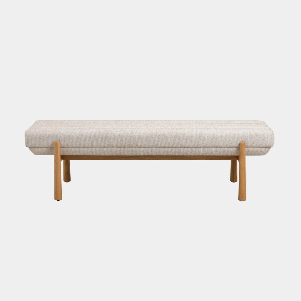 Julianna 56" Textured Performance Fabric Bench