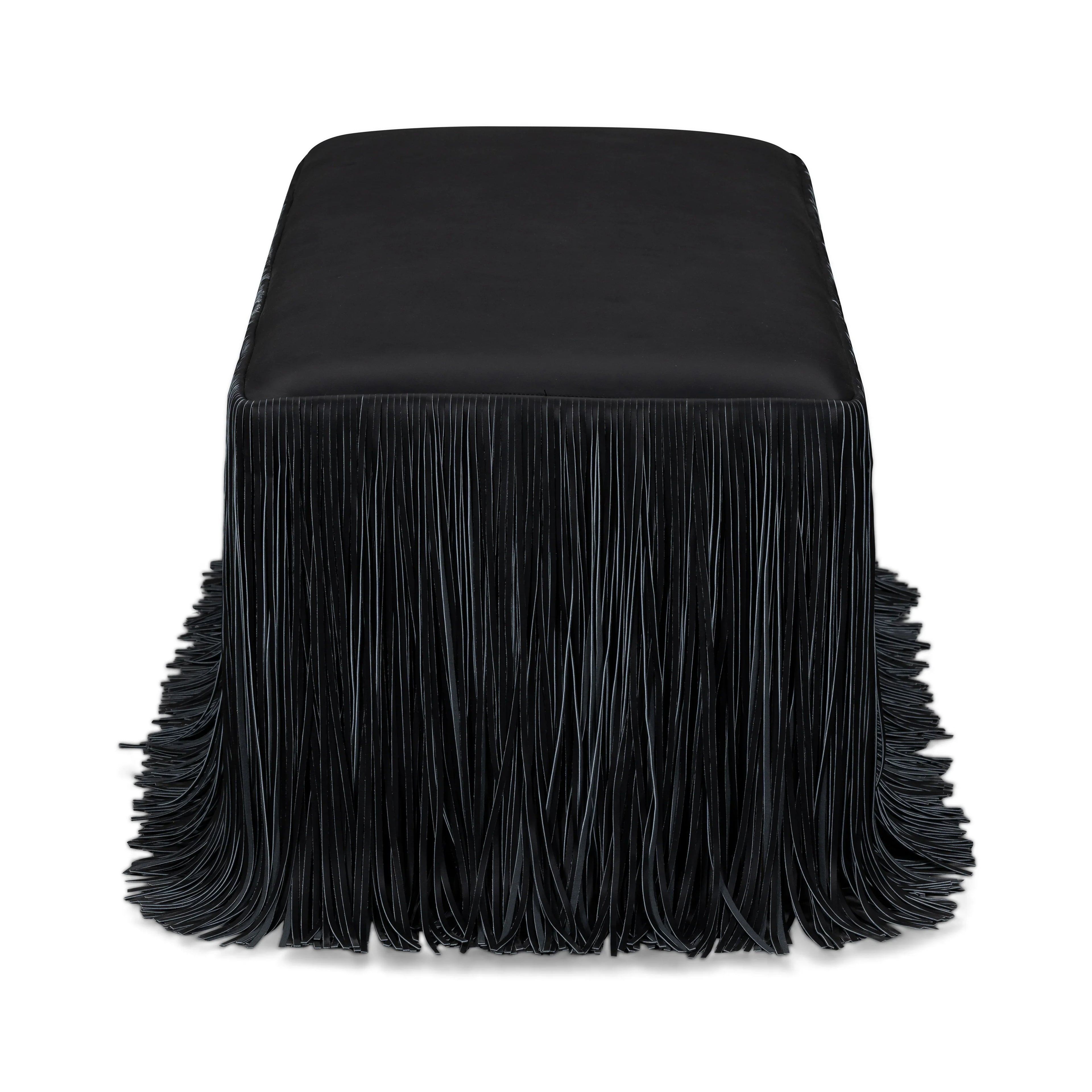 Shag Me 50" Performance Vegan Leather Bench