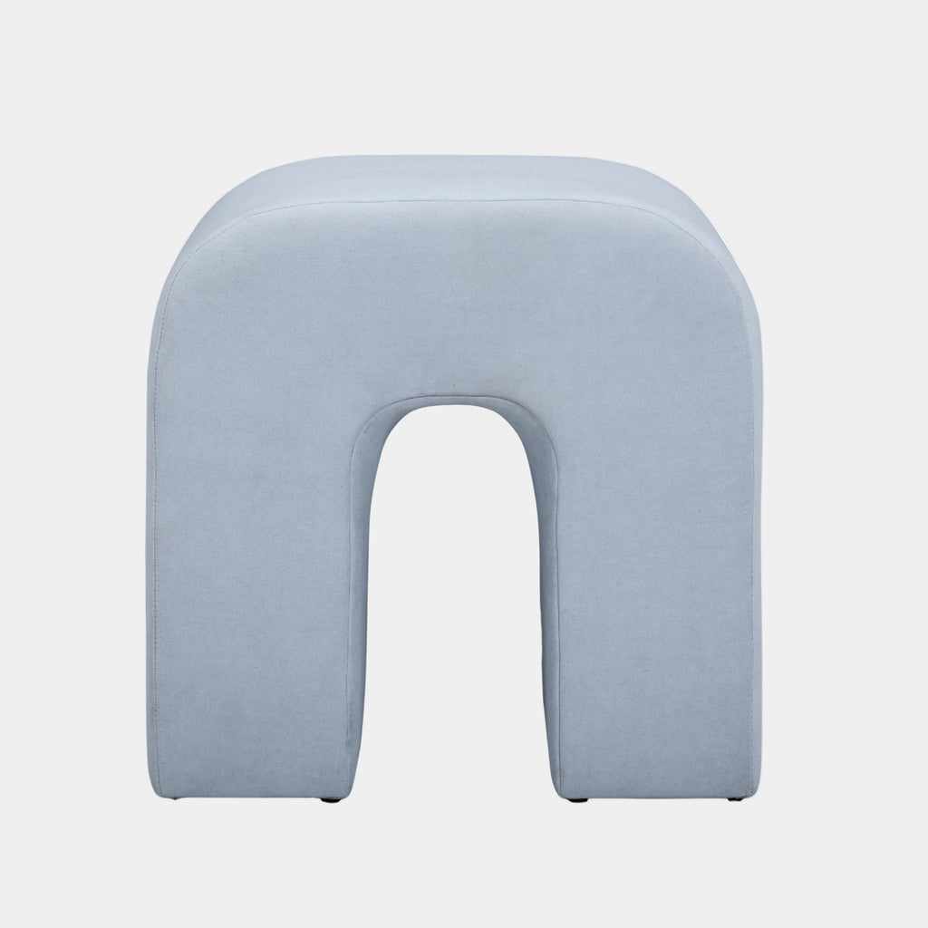 Desi Performance Velvet Ottoman