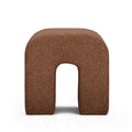 Desi Woven Performance Fabric Ottoman