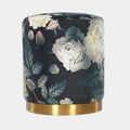 Opal Performance Velvet Ottoman