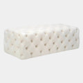 Kaylee 49" Performance Velvet Tufted Jumbo Ottoman