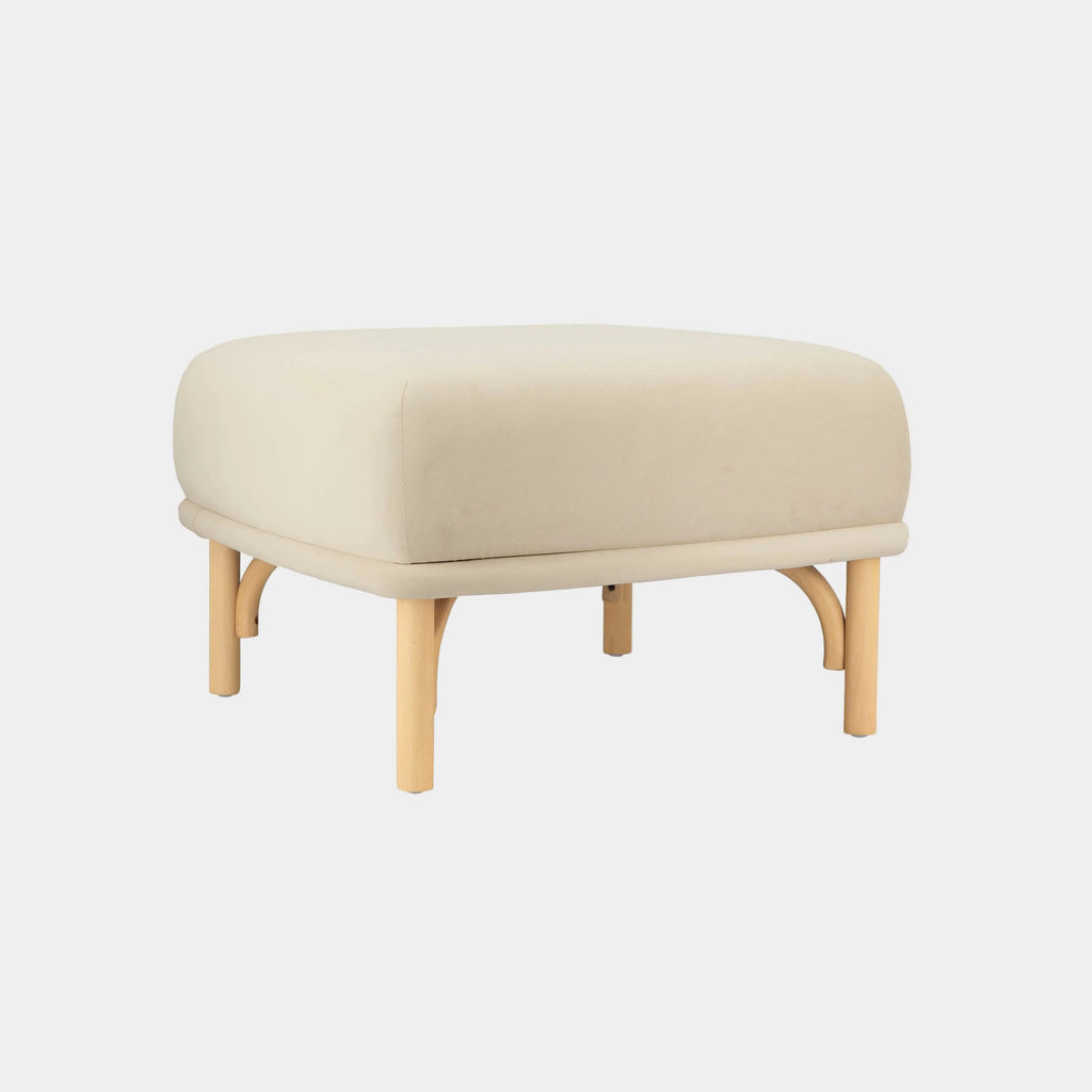 Desiree Performance Velvet Ottoman
