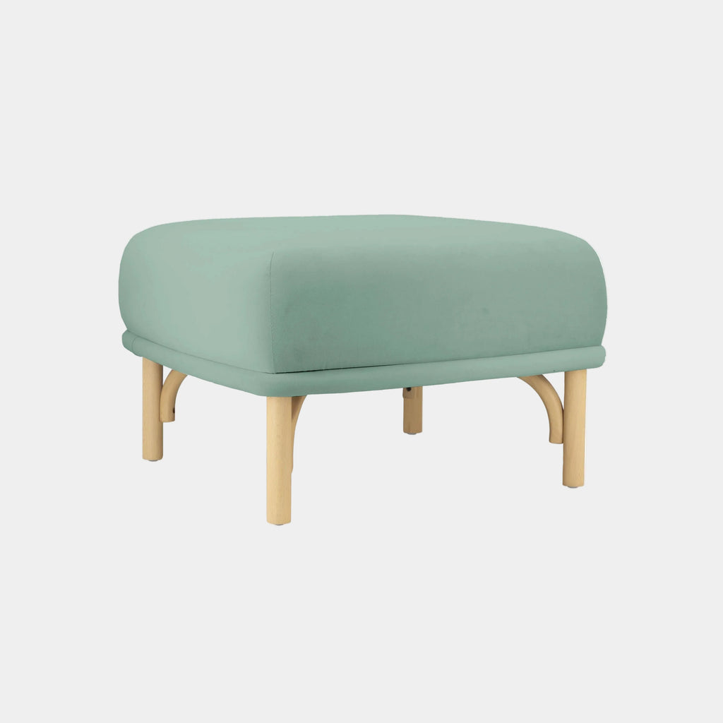 Desiree Performance Velvet Ottoman