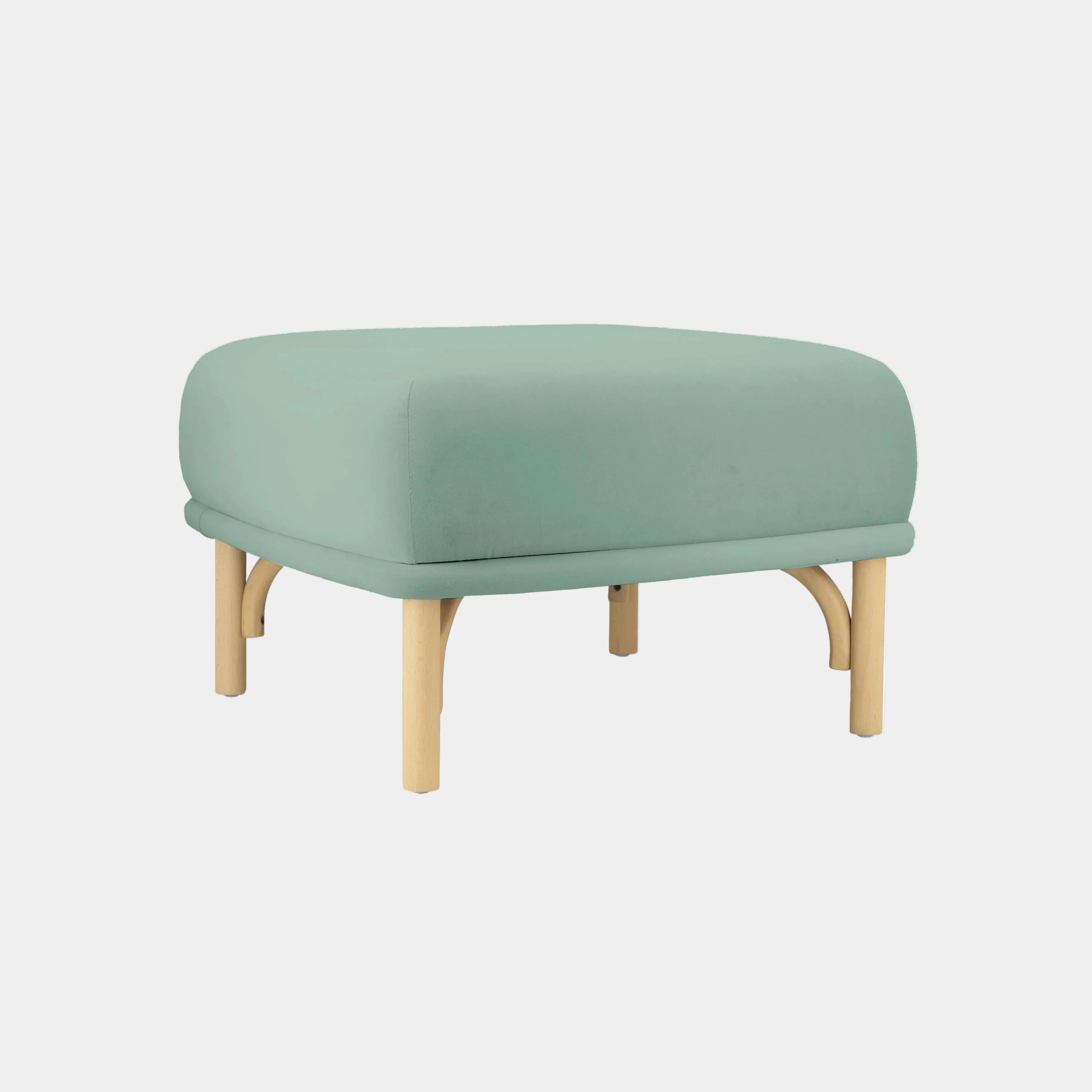Desiree Performance Velvet Ottoman